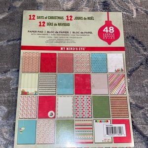 Xmas paper pad